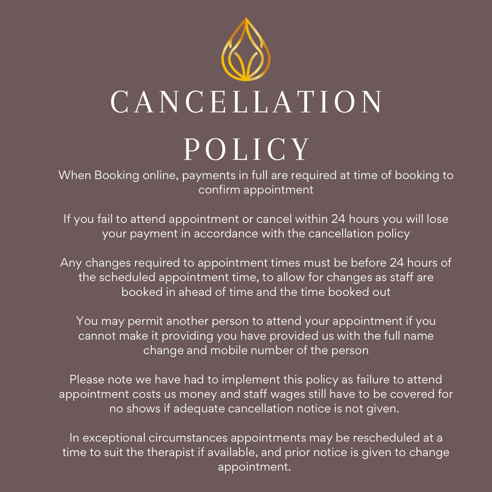 cancellation